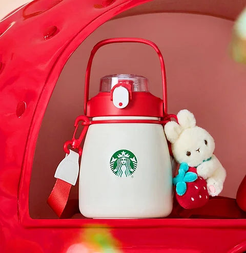 Vaso Acero Inoxidable con Bunny and Strawberry Charm Berry Good Time
1000ml