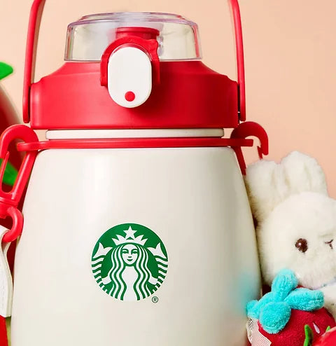 Vaso Acero Inoxidable con Bunny and Strawberry Charm Berry Good Time
1000ml