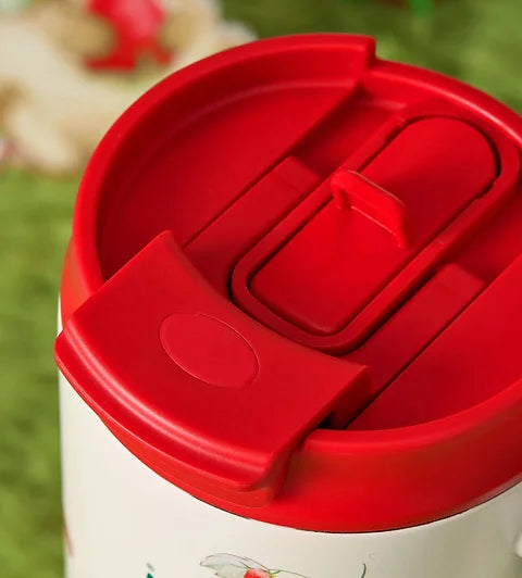 Bunny and Strawberries SS Double Drinking Mouth Cup with Handle Berry Good Time
1189ml / 40oz