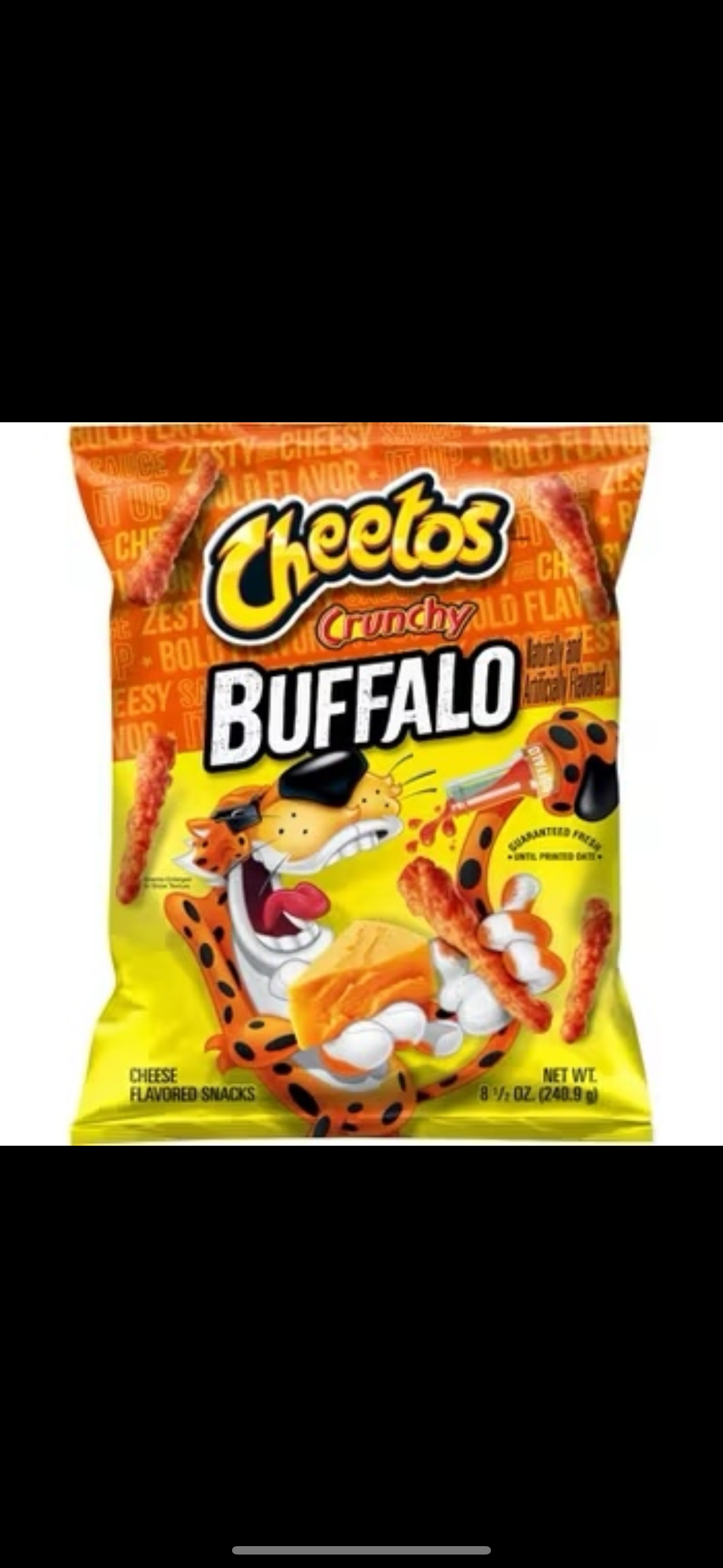 Cheetos Crunchy Buffalo Flavored Snacks - 8.5oz US Goods