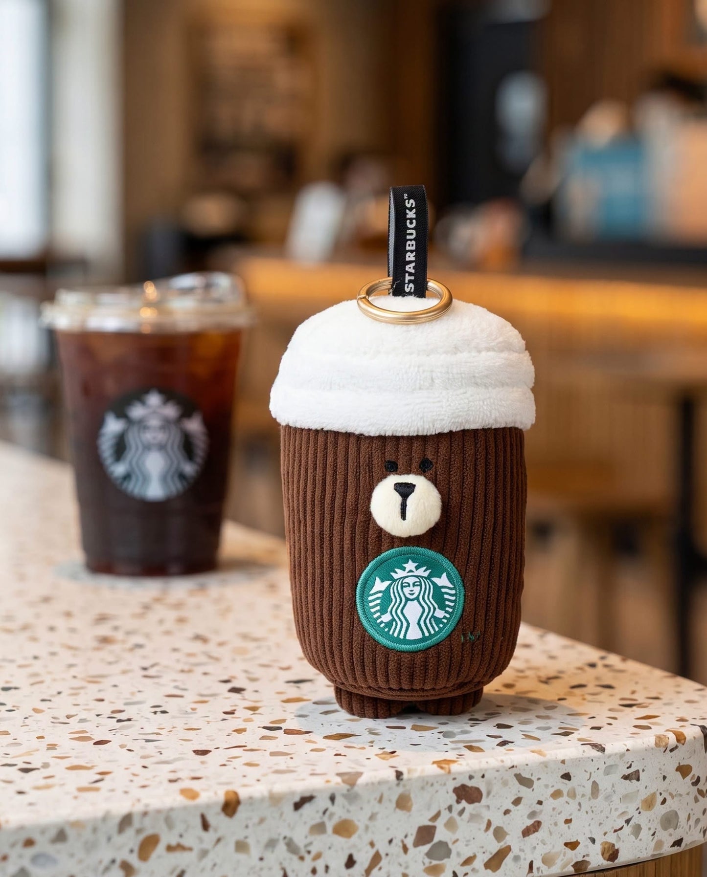Bear-Verage
Llavero de peluche Starbucks Singapur 2026