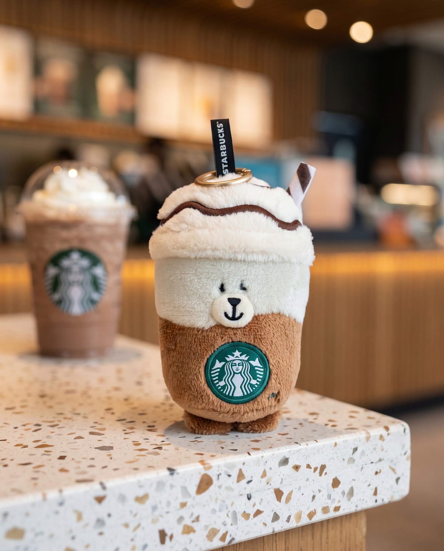 Bear-Verage
Llavero de peluche Starbucks Singapur 2026