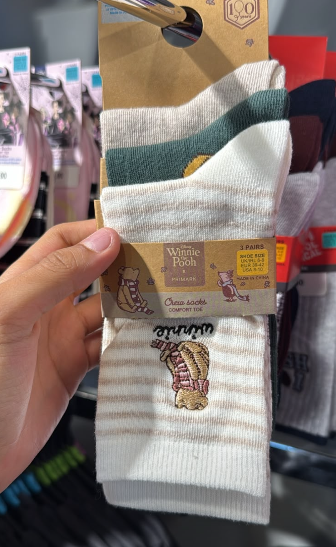 Calcetines Pooh