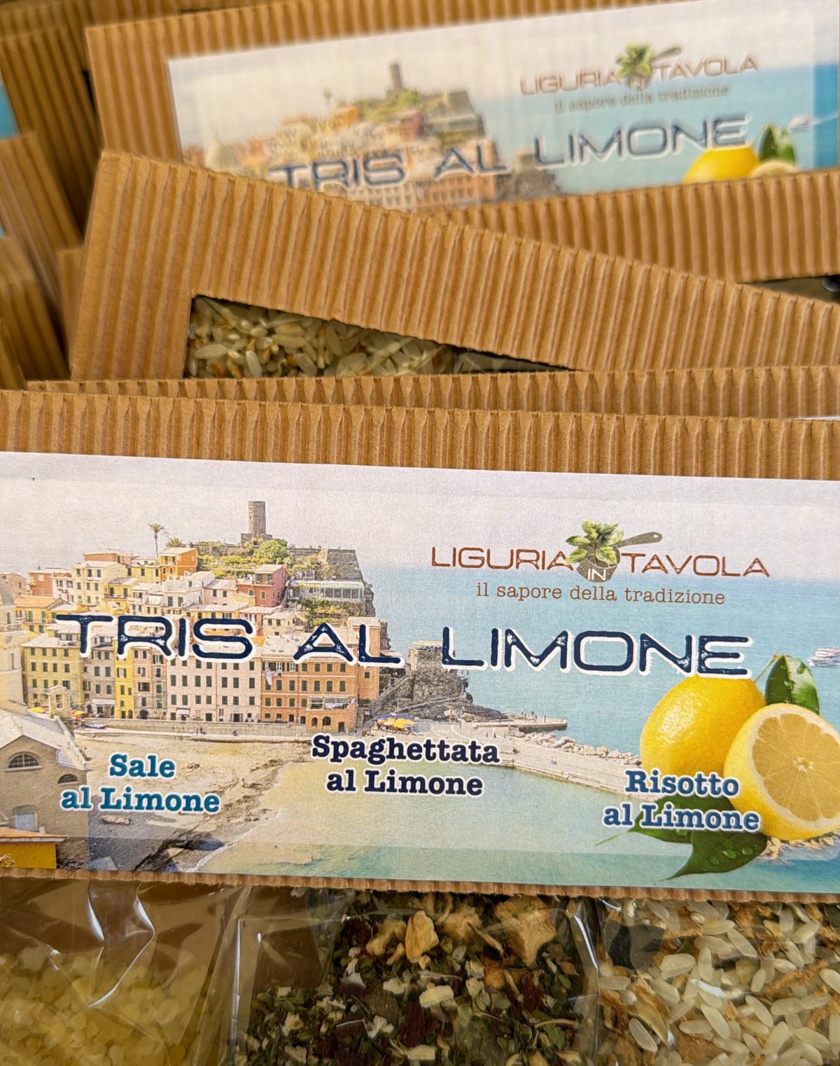 Sal tris al limón cinque terre