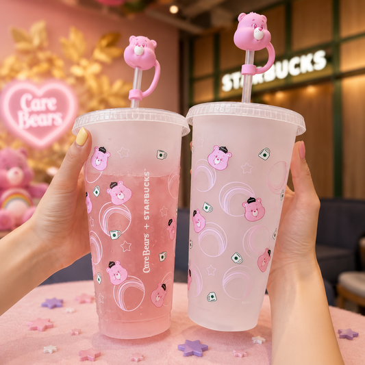 Vaso Reusable Starbucks x Care Bears 2026 | Reusable Cup 🧸🌈