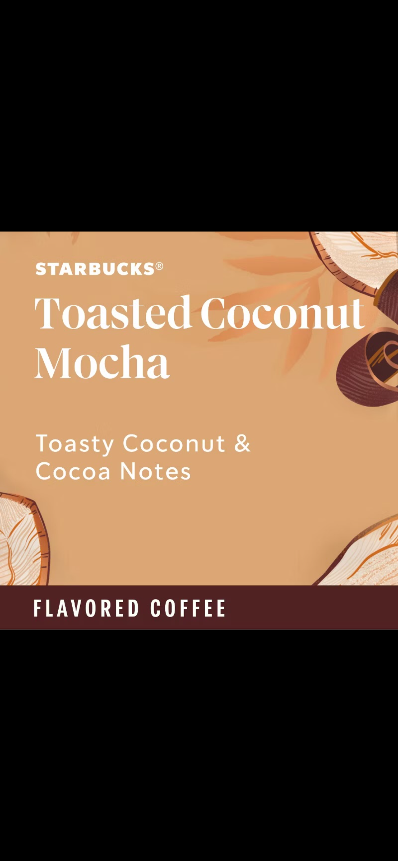 Café molido tostado de coco tostado Starbucks, café molido tostado - 11 oz US goods