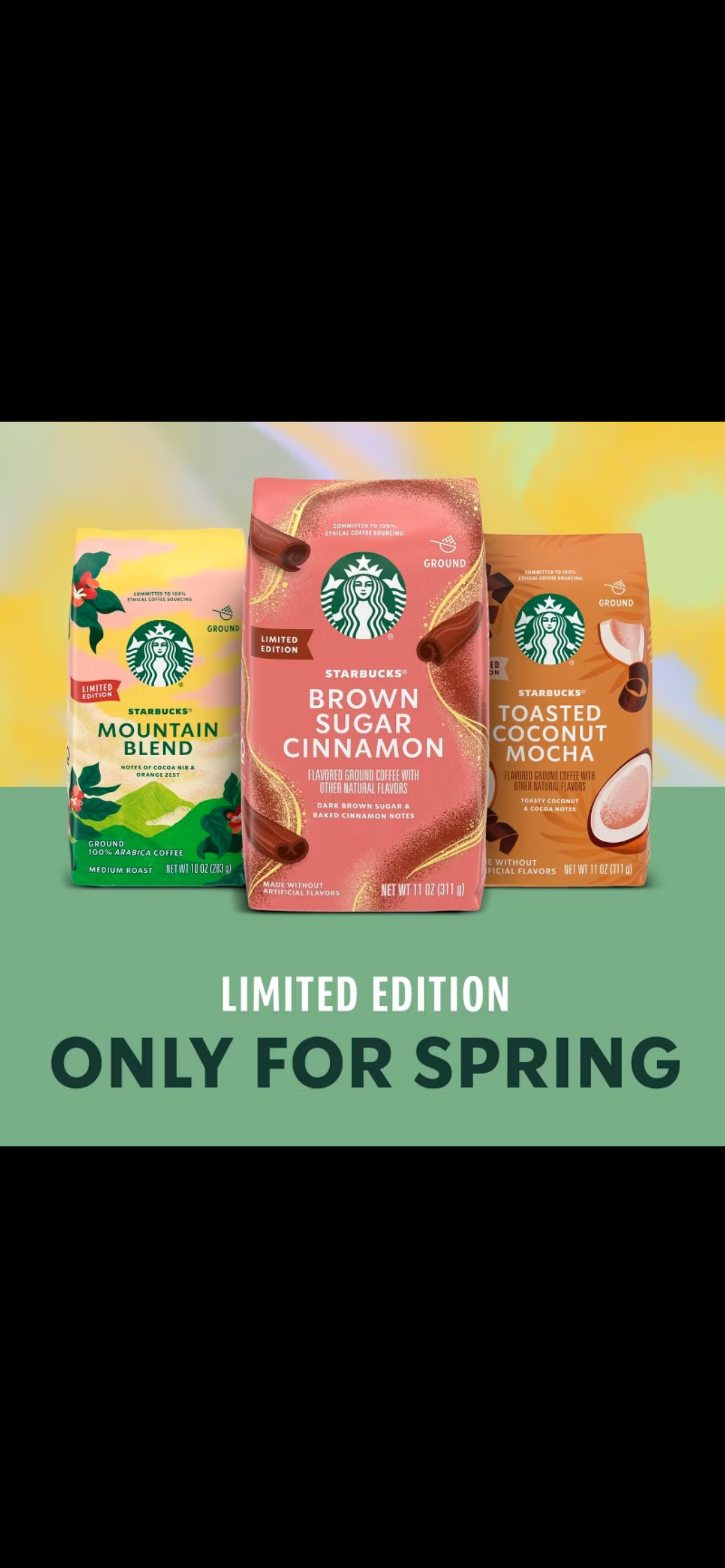 Café molido tostado de coco tostado Starbucks, café molido tostado - 11 oz US goods