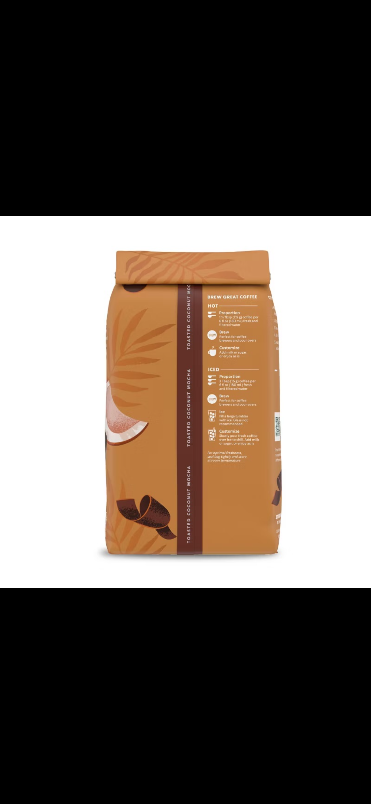 Café molido tostado de coco tostado Starbucks, café molido tostado - 11 oz US goods