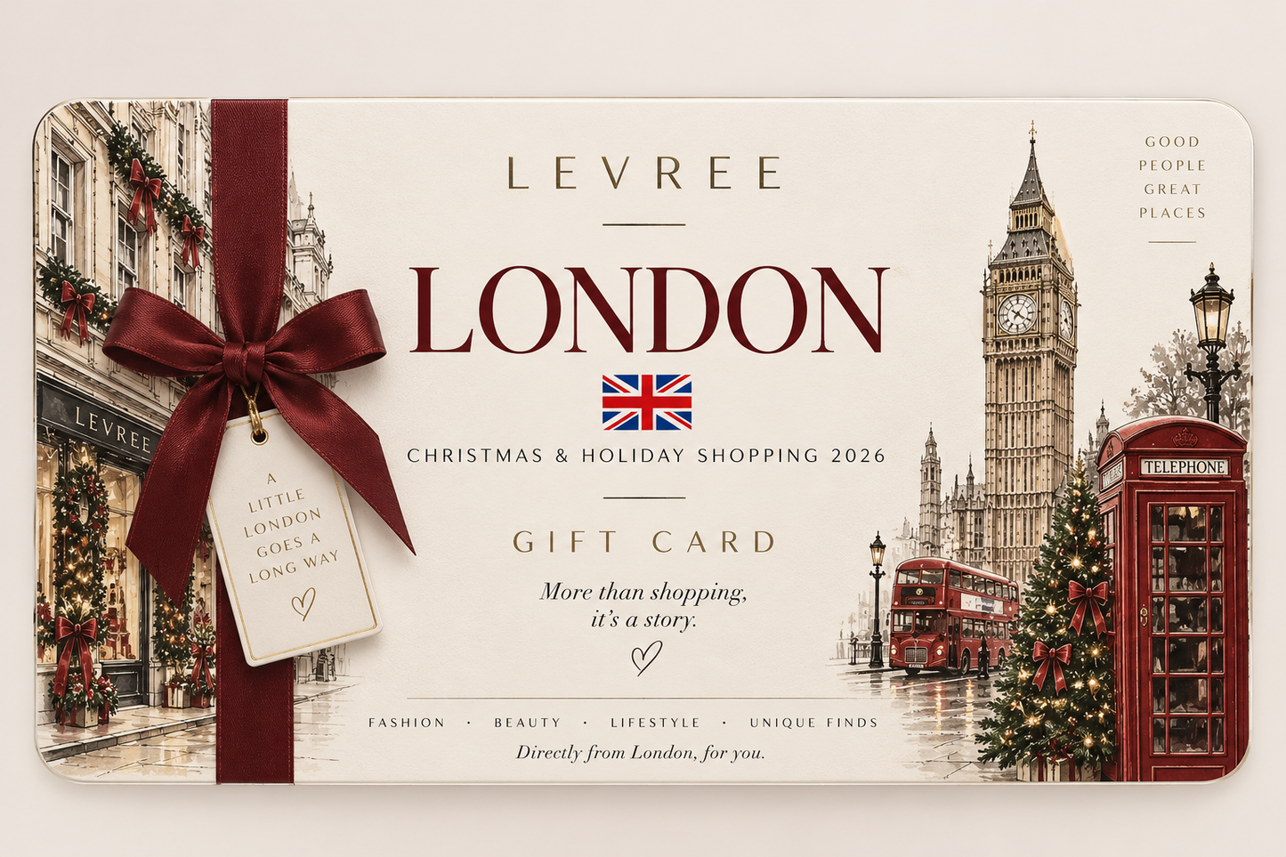 LEVREE LONDON 🇬🇧 CHRISTMAS & HOLIDAY SHOPPING 2026