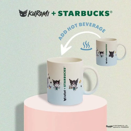 Starbucks x Kuromi 2025 HK Warm Color Changed Mug