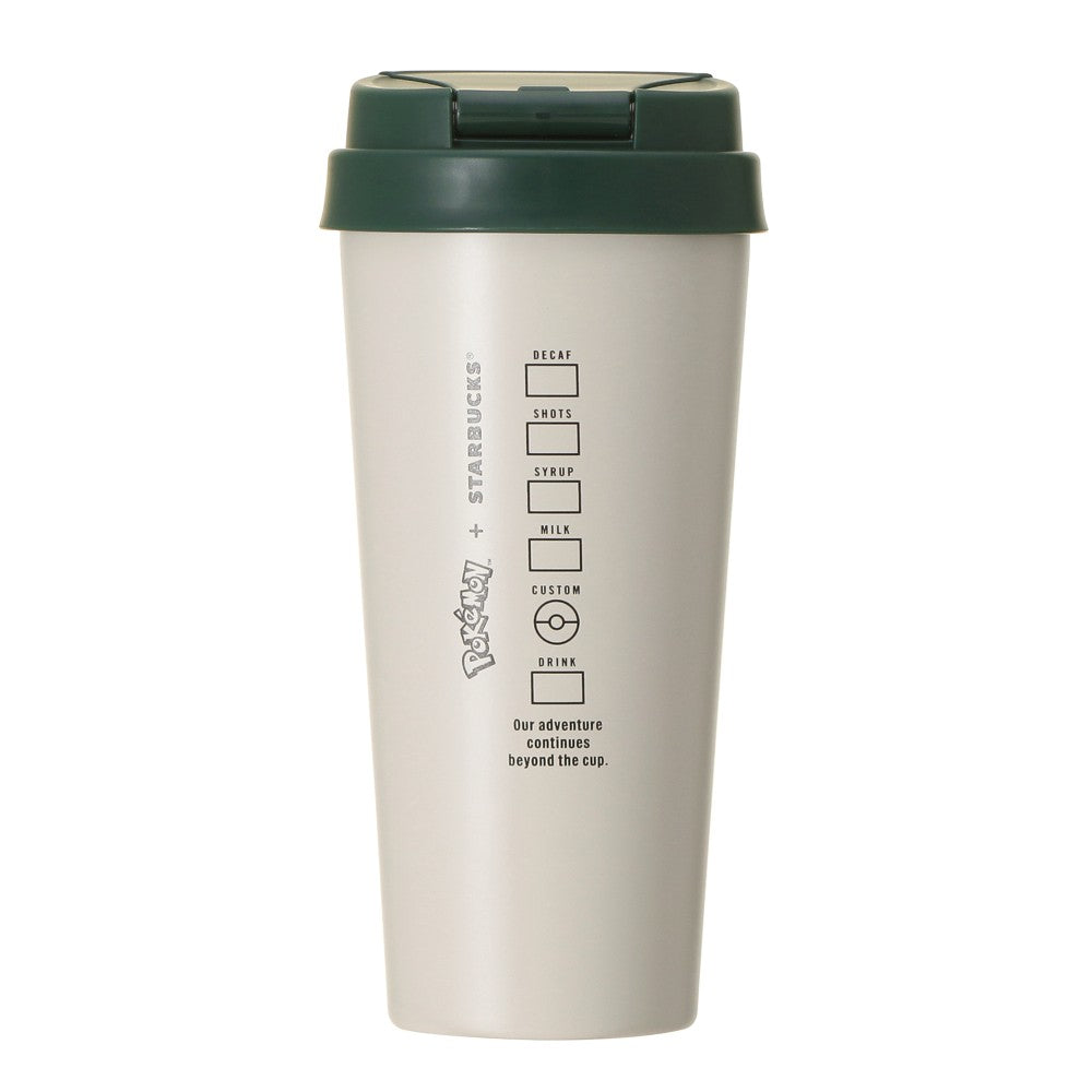 Vaso de acero inoxidable Pokémon + STARBUCKS AGO Botella de café konekshi 473ml