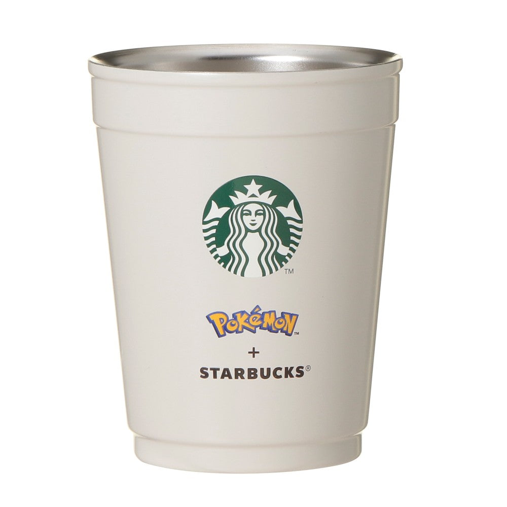 Vaso/ holder de acer inoxidable Pokémon + STARBUCKS 2WAY SS Conexión de café P/Holder 355ml