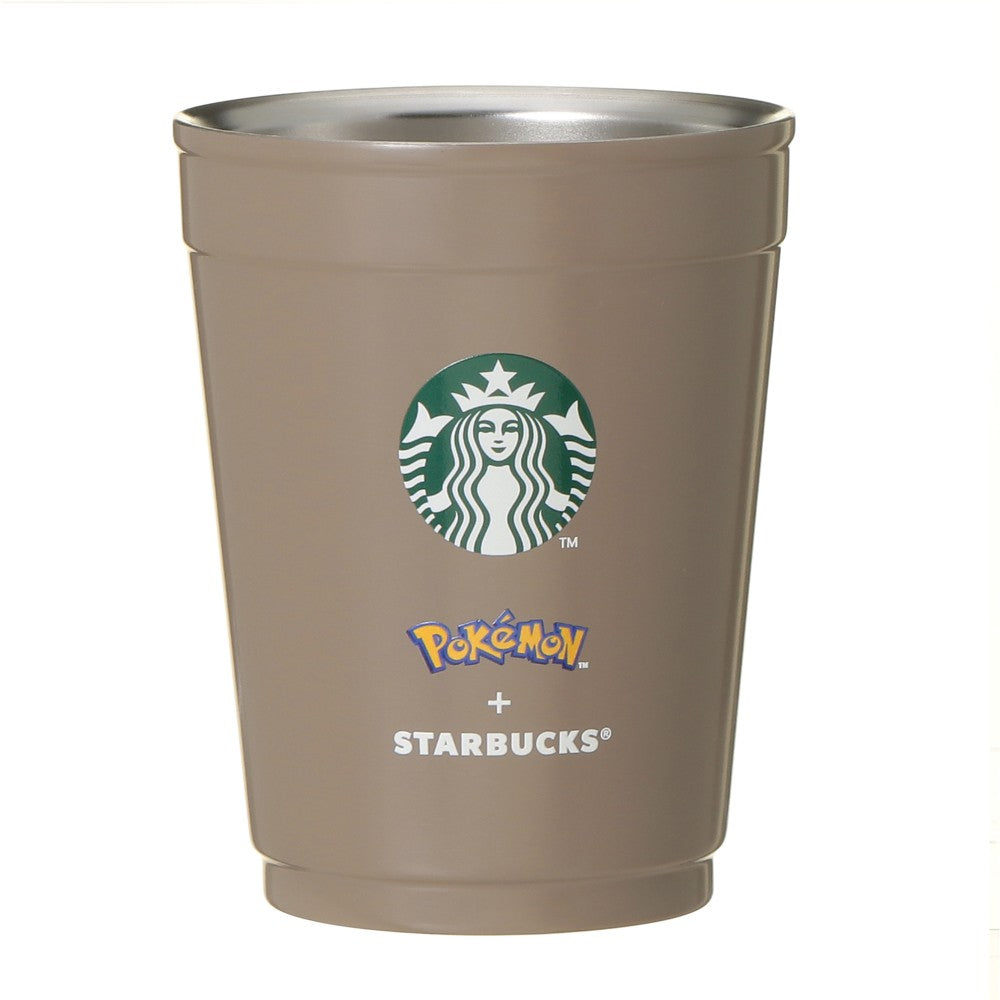 Vaso/ holder de acer inoxidable Pokémon + STARBUCKS 2WAY SS Conexión de café P/Holder 355ml