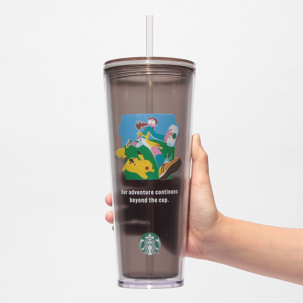 Vaso de acrílico venti Starbucks X Pokemon conexión de café