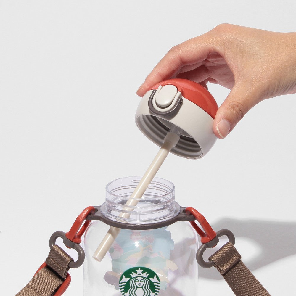 Termo con popote Pokémon + STARBUCKS con correa
Vaso 458 ml
