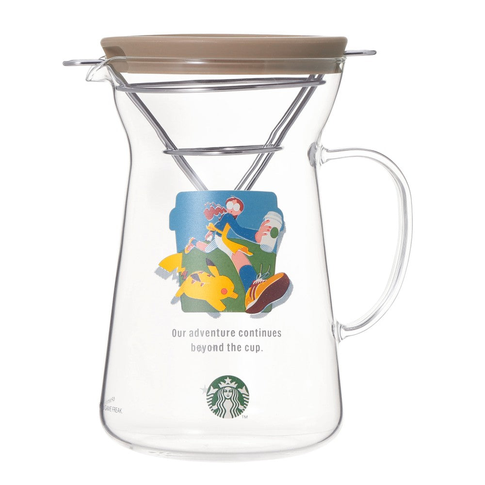 Cafetera de goteo manual
 Pokémon + STARBUCKS de vidrio