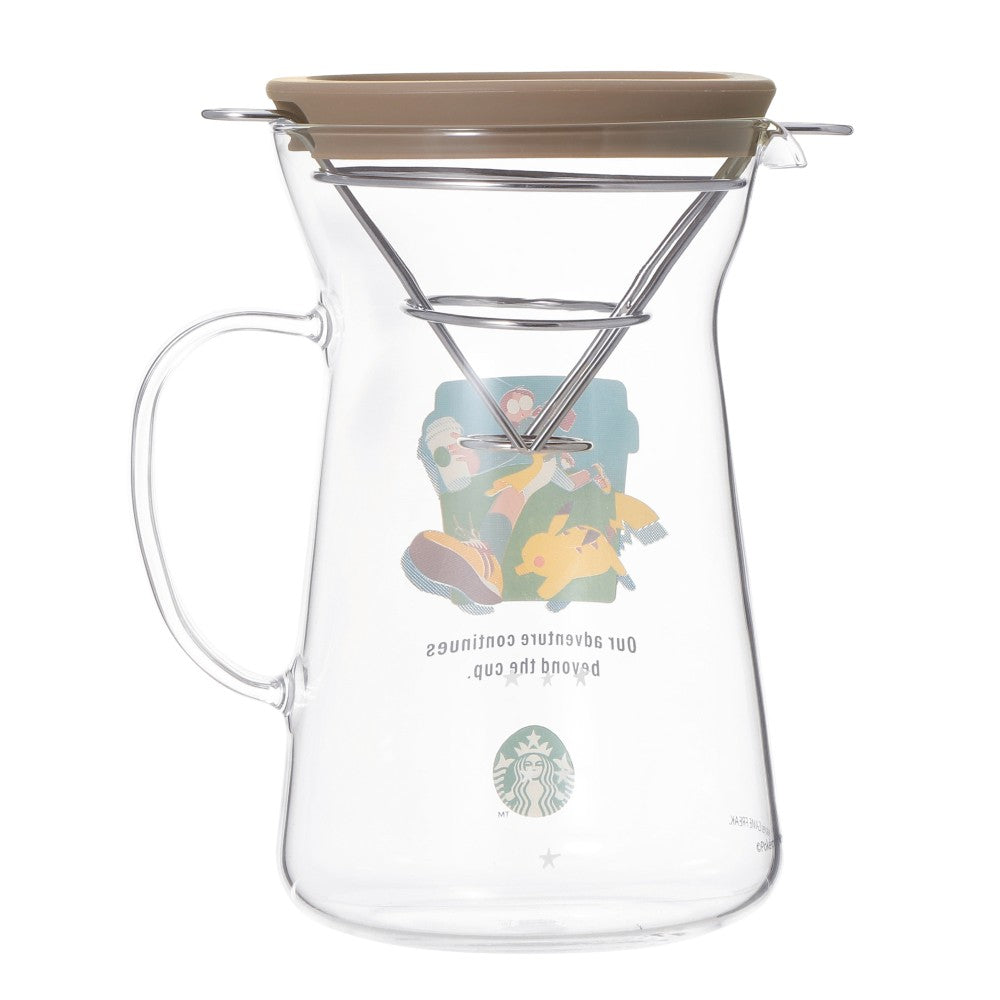 Cafetera de goteo manual
 Pokémon + STARBUCKS de vidrio