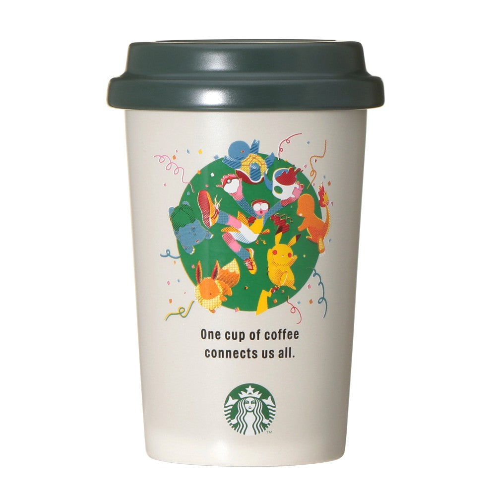 Bote de cerámica Pokémon + STARBUCKS