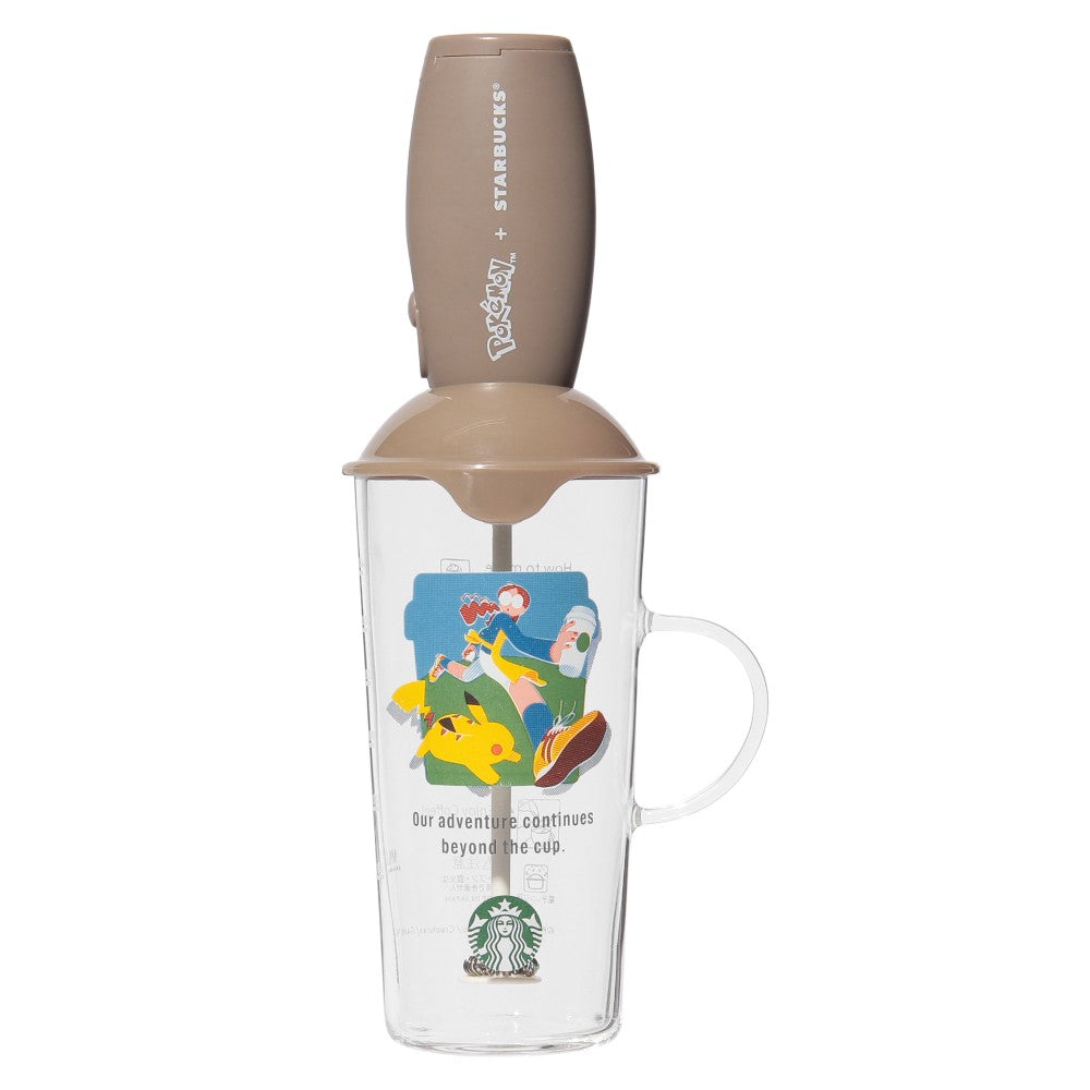 Espumador de leche Pokémon + STARBUCKS