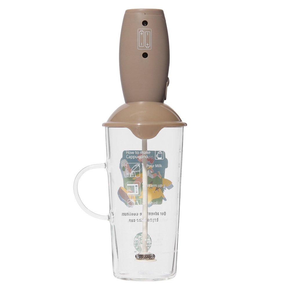 Espumador de leche Pokémon + STARBUCKS