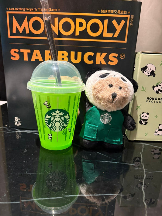 Reusable y bearista panda exclusivo Hong Kong