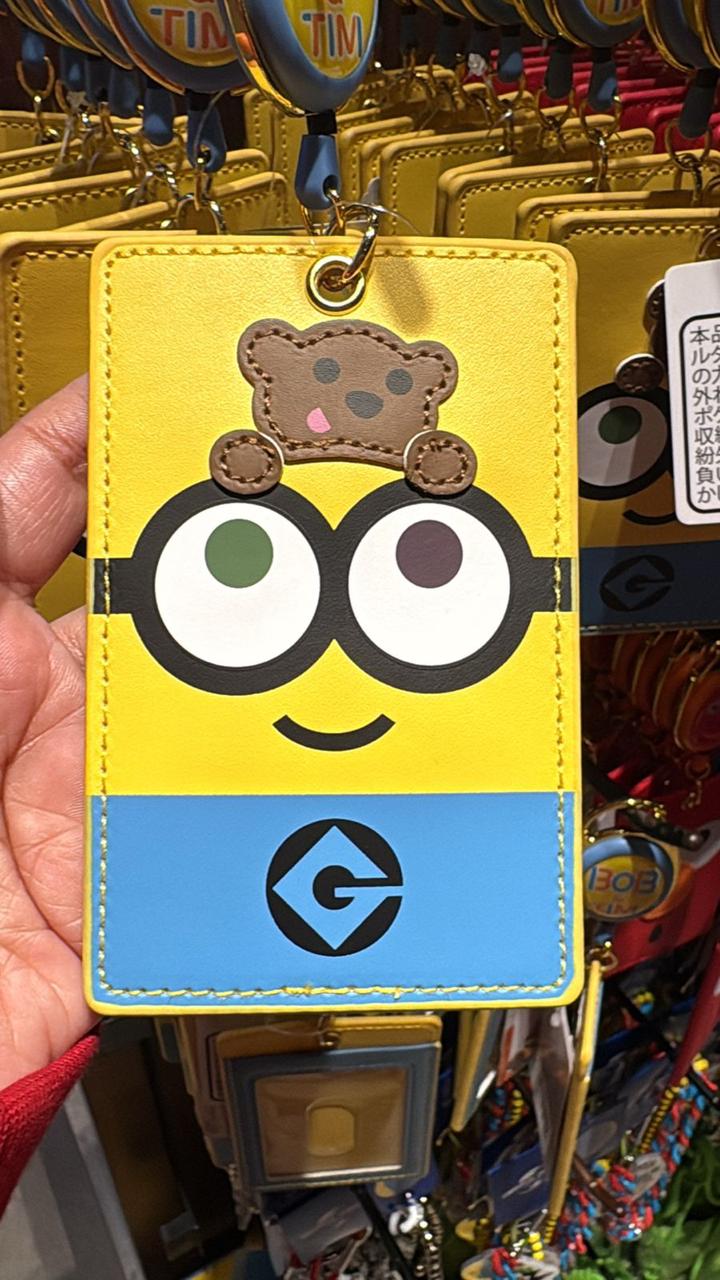 Porta tarjetas minions USJ