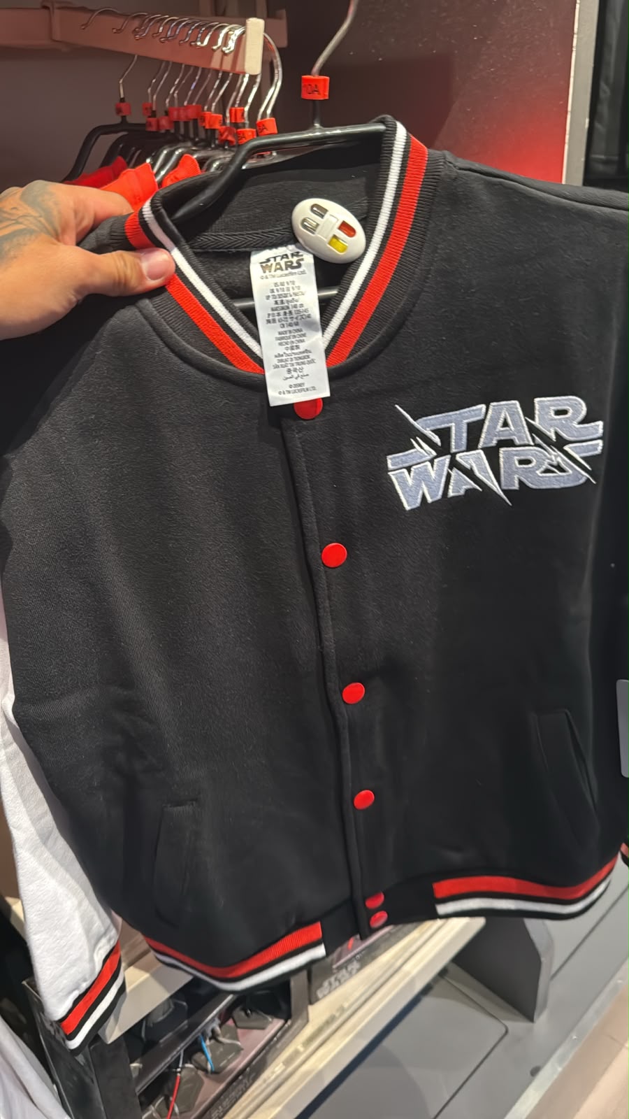 Chamarra universidad Starwars