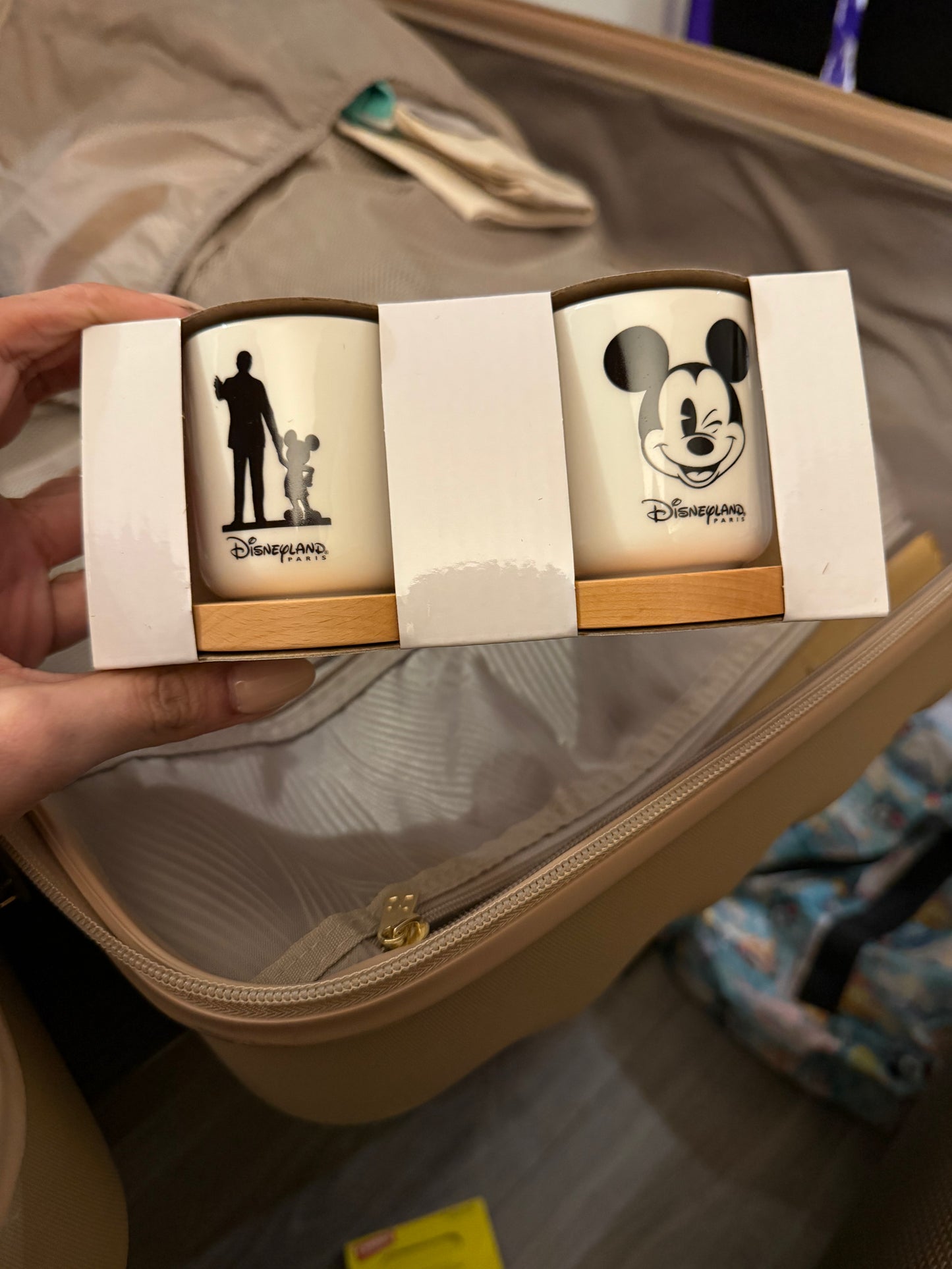 Set de vasos de espresso Disneyland Paris