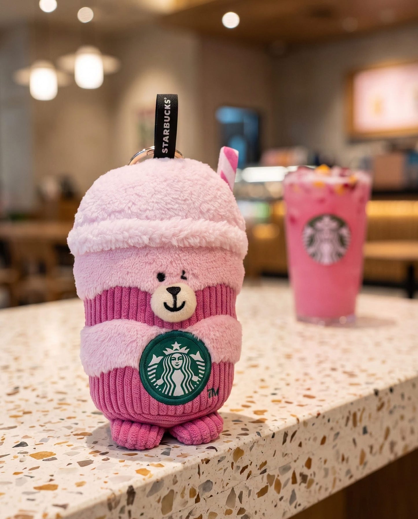 Bear-Verage
Llavero de peluche Starbucks Singapur 2026