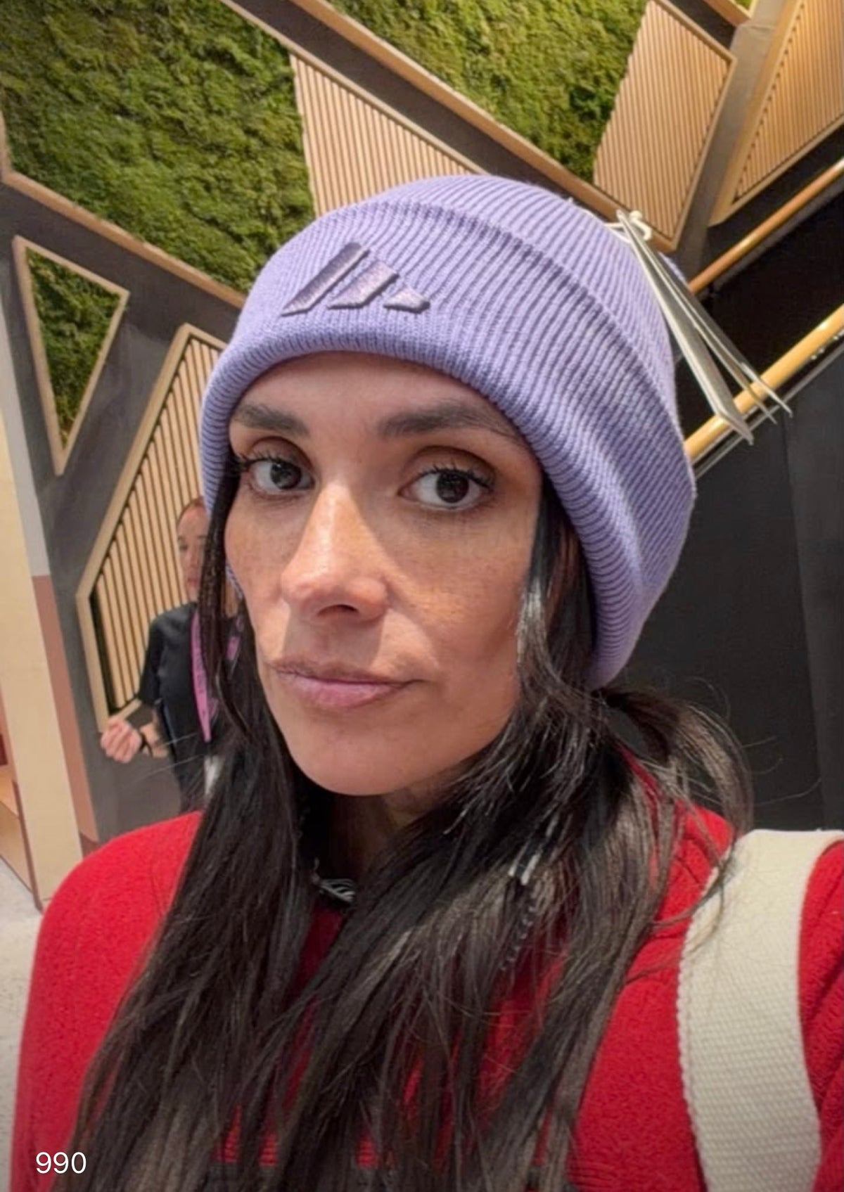 Gorro morado Adidas