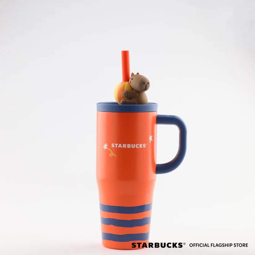 Termo de Acero Inoxidable Starbucks Philippines 2026 Capy Citrus series 19oz Capybara Aries