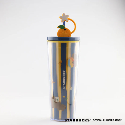 Vaso Venti de Acrilico Starbucks Philippines 2026 Capy Citrus series 24oz Capybara Flair