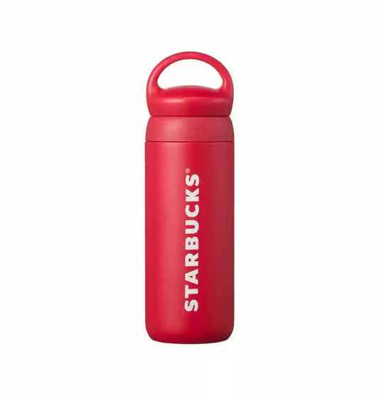 Termo Rojo de Acero Inoxidable Starbucks Korea 2024 Christmas Season1 500ml