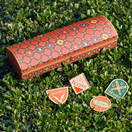 Juego de pines de artículos de Quidditch de calidad Harry Potter Shop