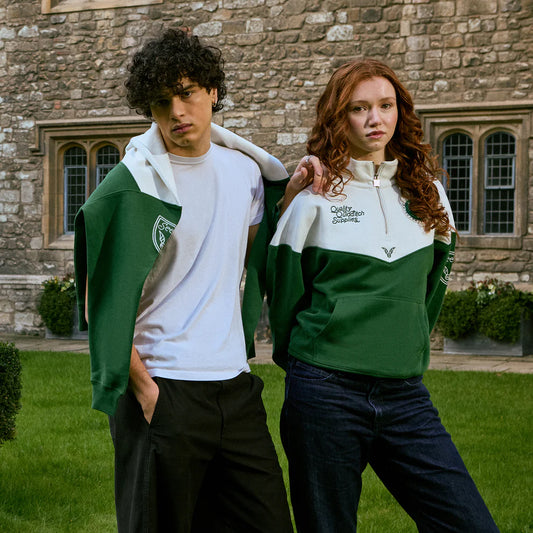 Quality Quidditch Supplies 3/4 Zip Sweatshirt Harry Potter Shop