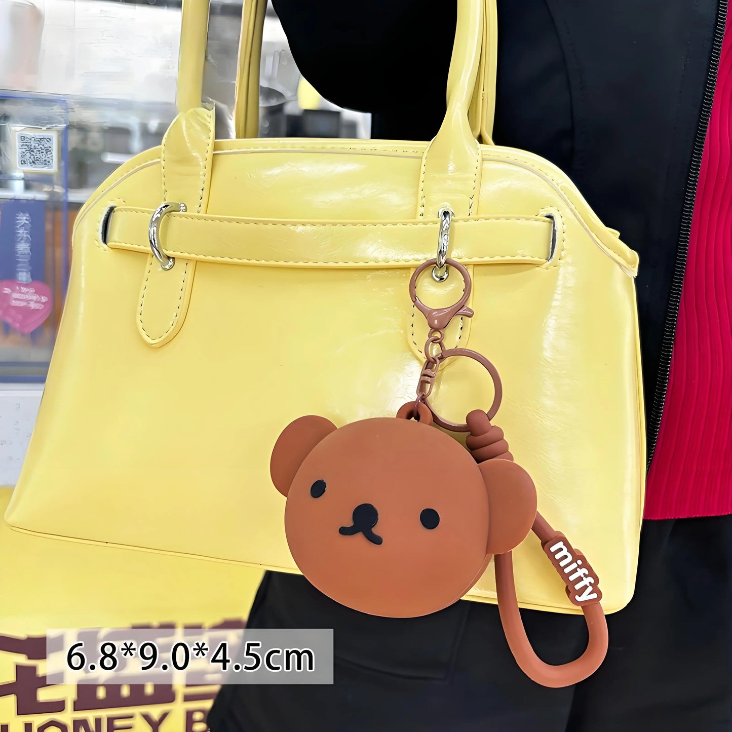 Monedero Kawaii de Silicona – Miffy Rabbit & Boris Bear 🐰🐻 Mini Bolsa para Auriculares y Monedas
