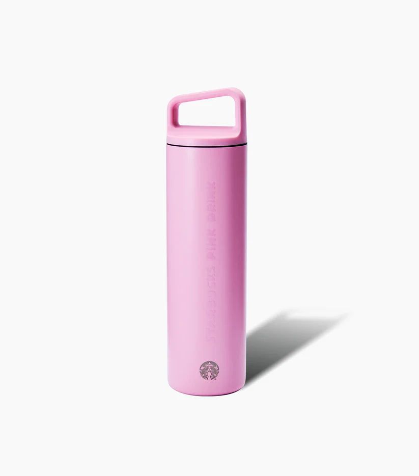 Botella de agua de acero inoxidable rosa Miir® Starbucks Pink Vibes Collection 20oz
