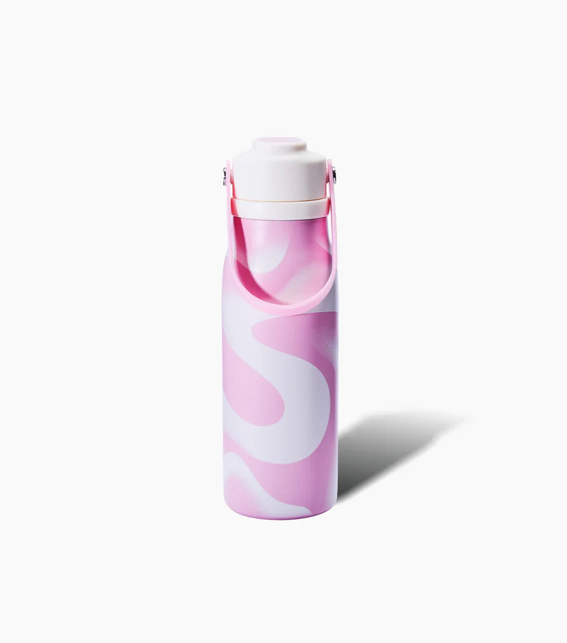 Botella de acero inoxidable Starbucks Pink Vibes Collection 16oz
