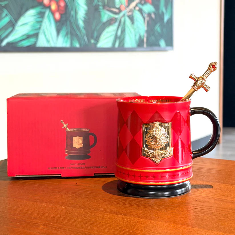 Taza de Ceramica Starbucks China 2025 Harry Potter Collaboration Series Gryffindor House  365ml 12.85oz