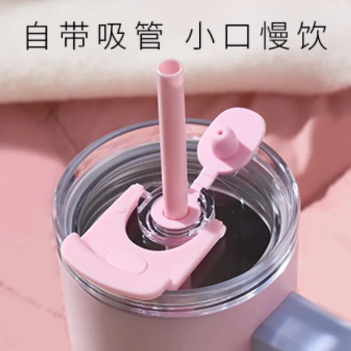 Vaso de Acero Inoxidable Rosa Starbucks China 2025  900ml 30oz