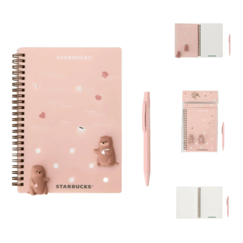 Set Libreta con Boligrafo Starbucks China 2025 Valentine's Day Star Companion