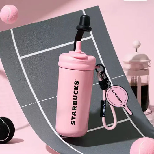 Infusor de doble boquilla de Acero Inoxidable  Rosa Starbucks  550ml