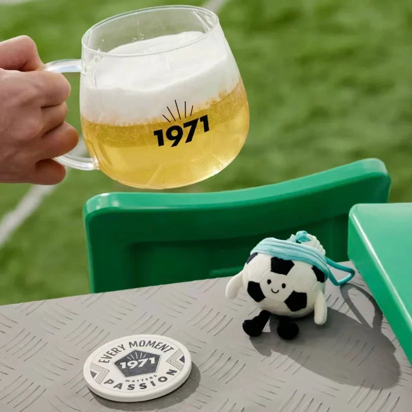 Vaso de vidrio con portavaso y peluche  Starbucks 2026 Wild Series 900ml