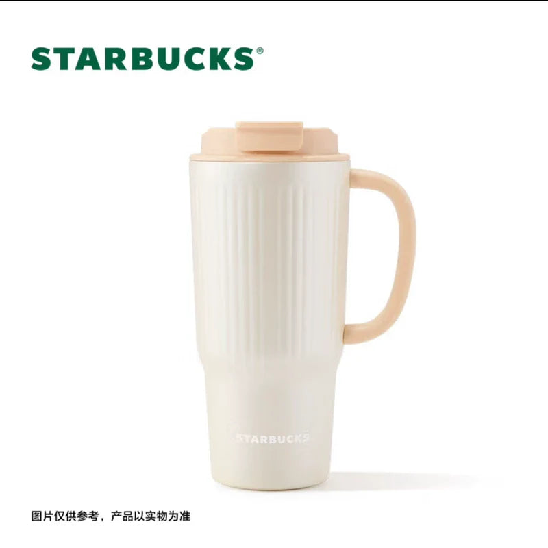 Starbucks China 2025 Serie Aniversario Otoño Vaso con Popote Doble para Bebidas 700 ml 24,64 oz
