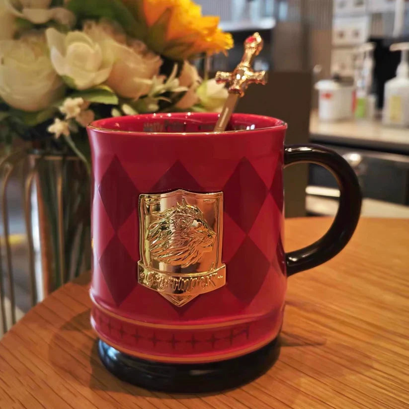 Taza de Ceramica Starbucks China 2025 Harry Potter Collaboration Series Gryffindor House  365ml 12.85oz