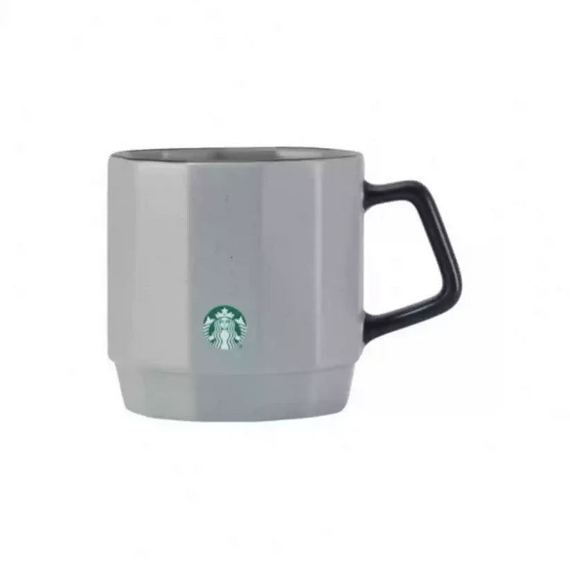 Taza de Ceramica Gris Starbucks China 2025 Minimalist Series  355ml 12.49oz