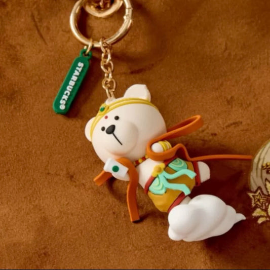 Llavero Starbucks China 2025 and the Dunhuang Academy of Fine Arts co-brand series