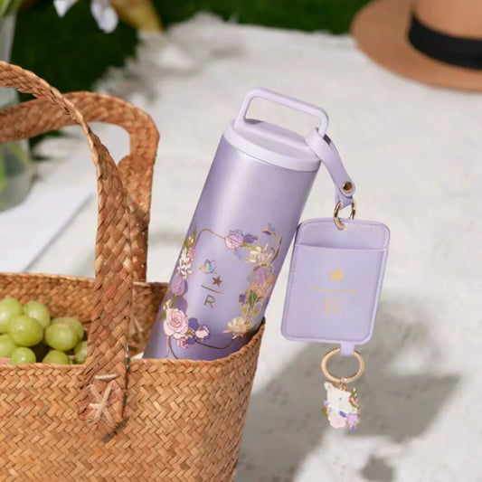 Termo de Acero Inoxidable con portatarjeta incluido Starbucks China 2026 Reserve Spring Bloom Series 490ml