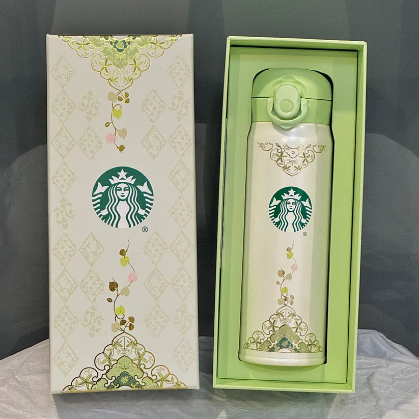 Starbucks China 2026 Spring Blessings Series 500ml Thermos Stainless Steel Thermos Cup Gift Box