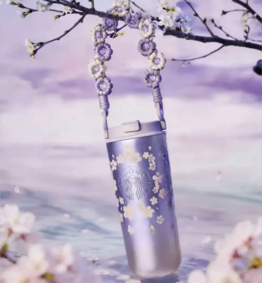 Termo de Acero Inoxidable Starbucks China 2026 Spring Cherry Blossom Collection 640ml 22.52oz